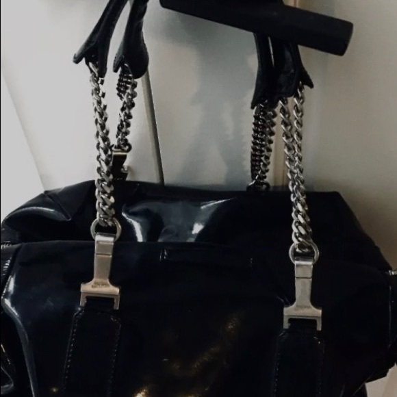 Authentic Jean Paul Gaultier Dr HandBag Boston Duffle Black - Picture 10 of 11